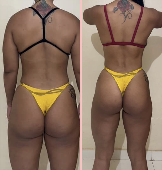 Transformação de aluna · Desafio Seca Diva